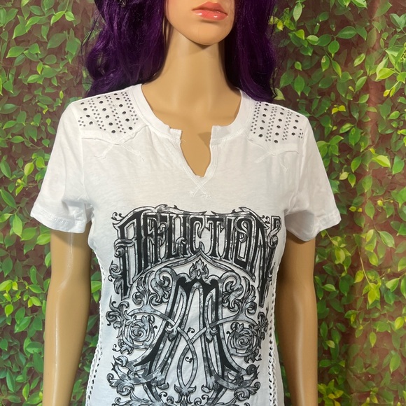 Affliction Women’s T-Shirt - Picture 12 of 16